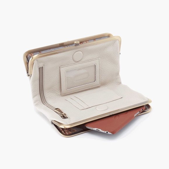 NWT New Hobo Lauren Clutch Wallet Dew Retired Rare - Picture 3 of 3